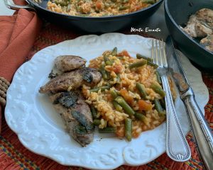risoto de tomate