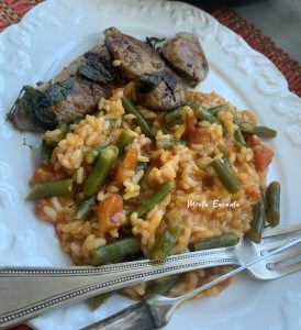 risoto de tomate