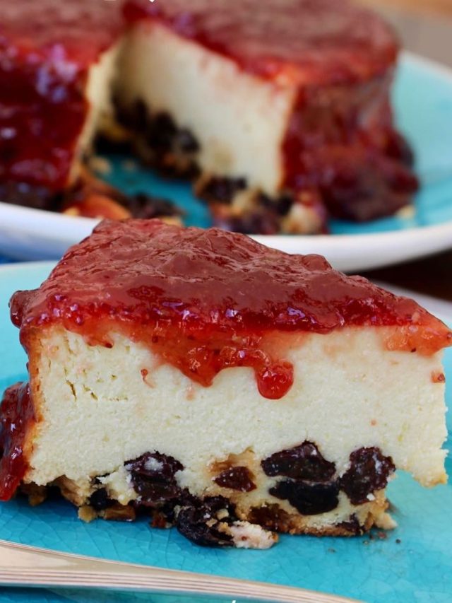 Receita Cheesecake de Ricota