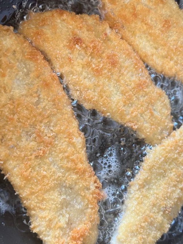 Receita File de Peixe no Panko