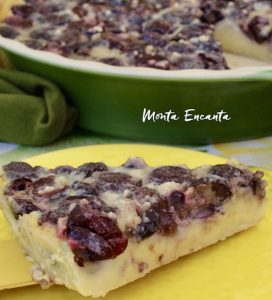 Receita Cherry Clafoutis