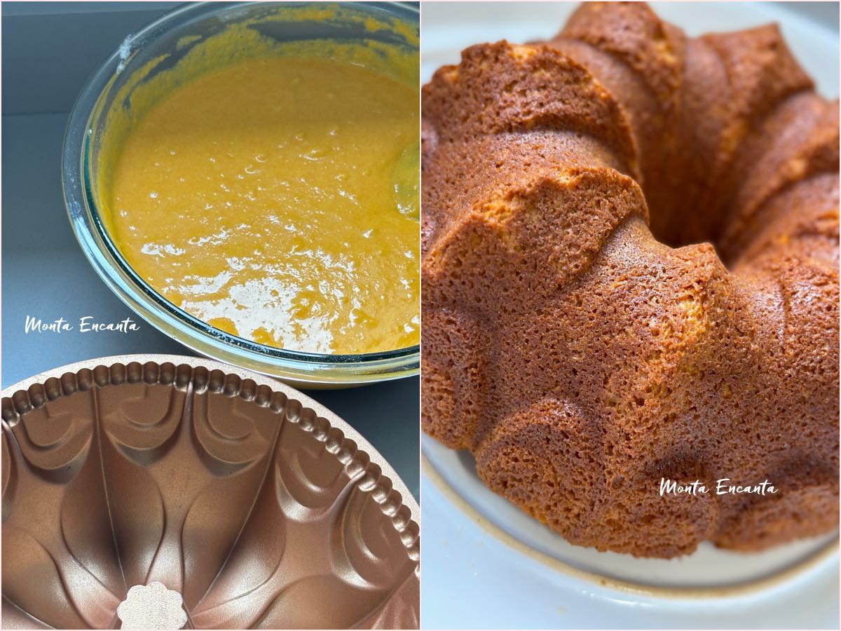 bolo de cenoura com doce de leite