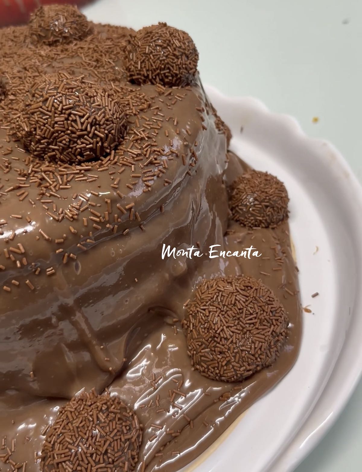Bolo de cenoura recheado bolo de cenoura recheado