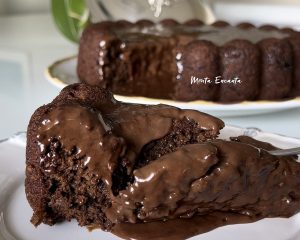 bolo bananudo de chocolate