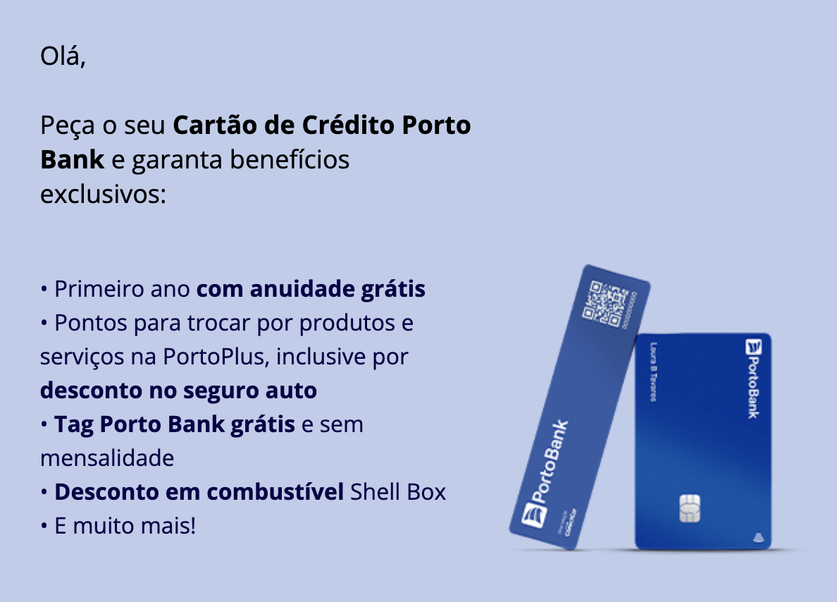 cartão porto