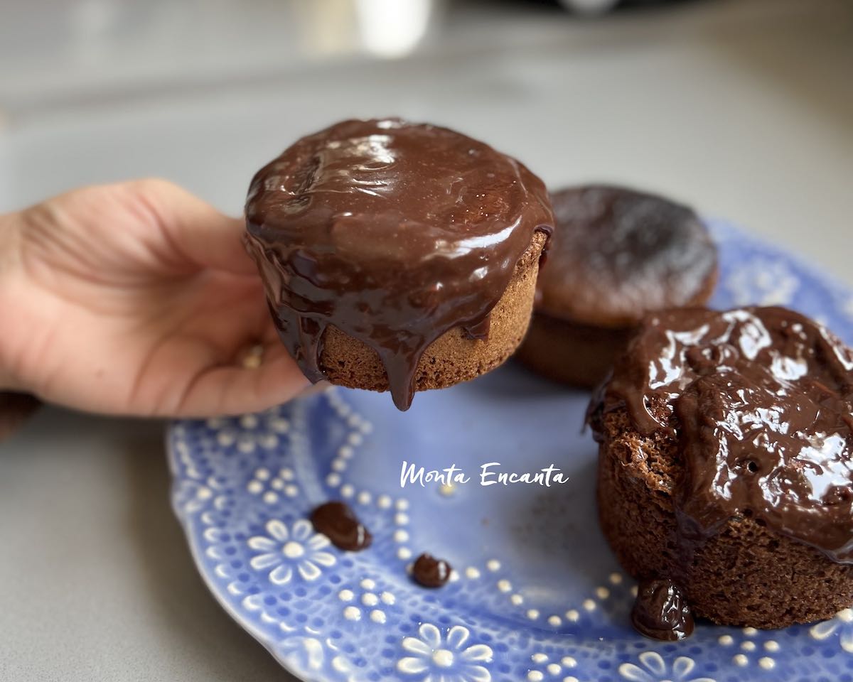 bolinho de nutella airfryer, só 4 ingredientes 