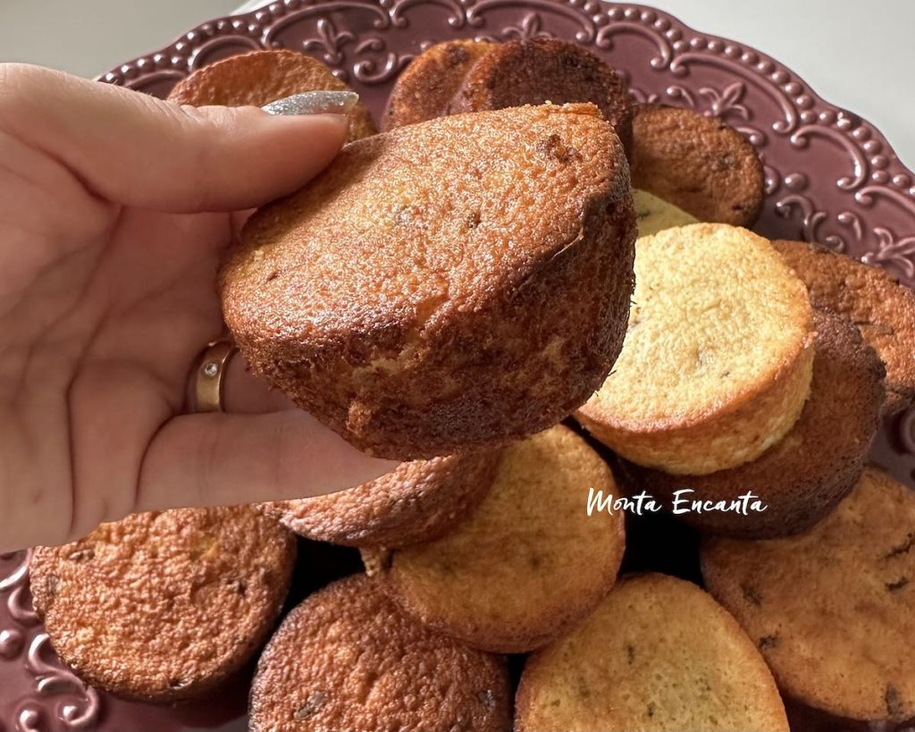 bolinho formigueiro de banana