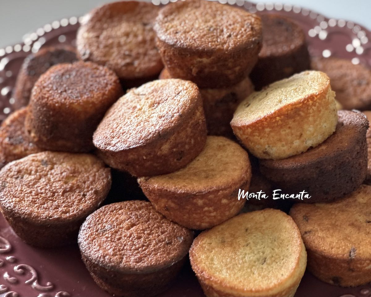 bolinho formigueiro de banana