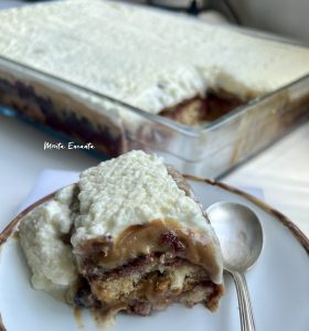 bolo alagado doce de leite