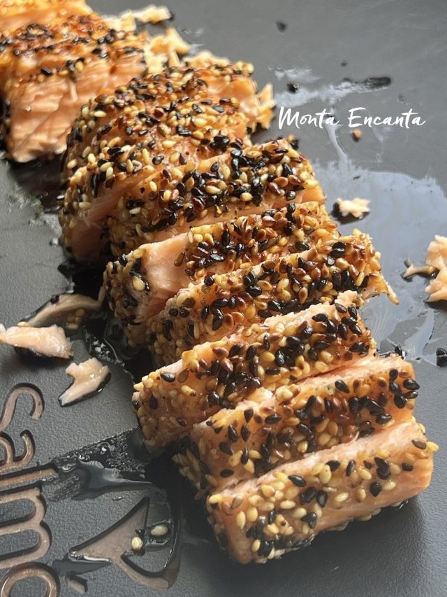 Entradinhas de Salmão 3 Receitas