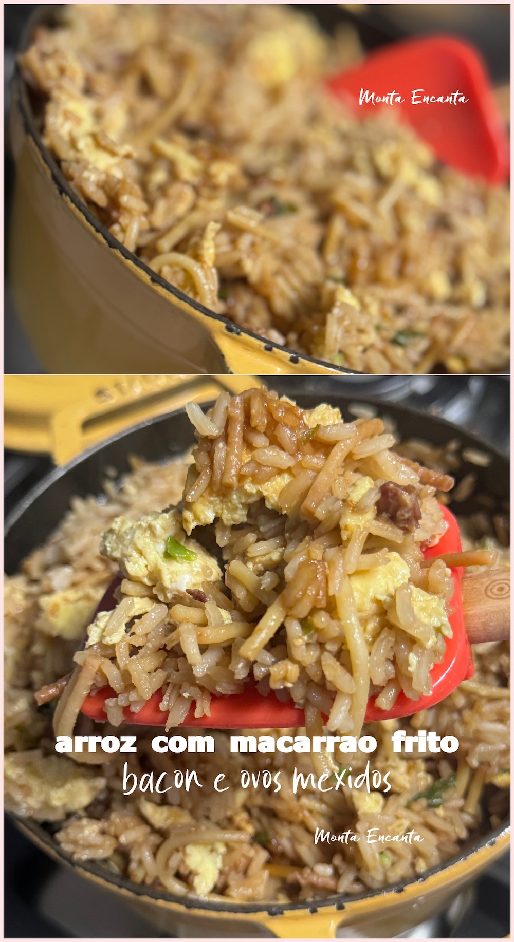 arroz com macarrão