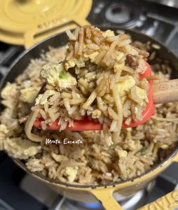 arroz com macarrão