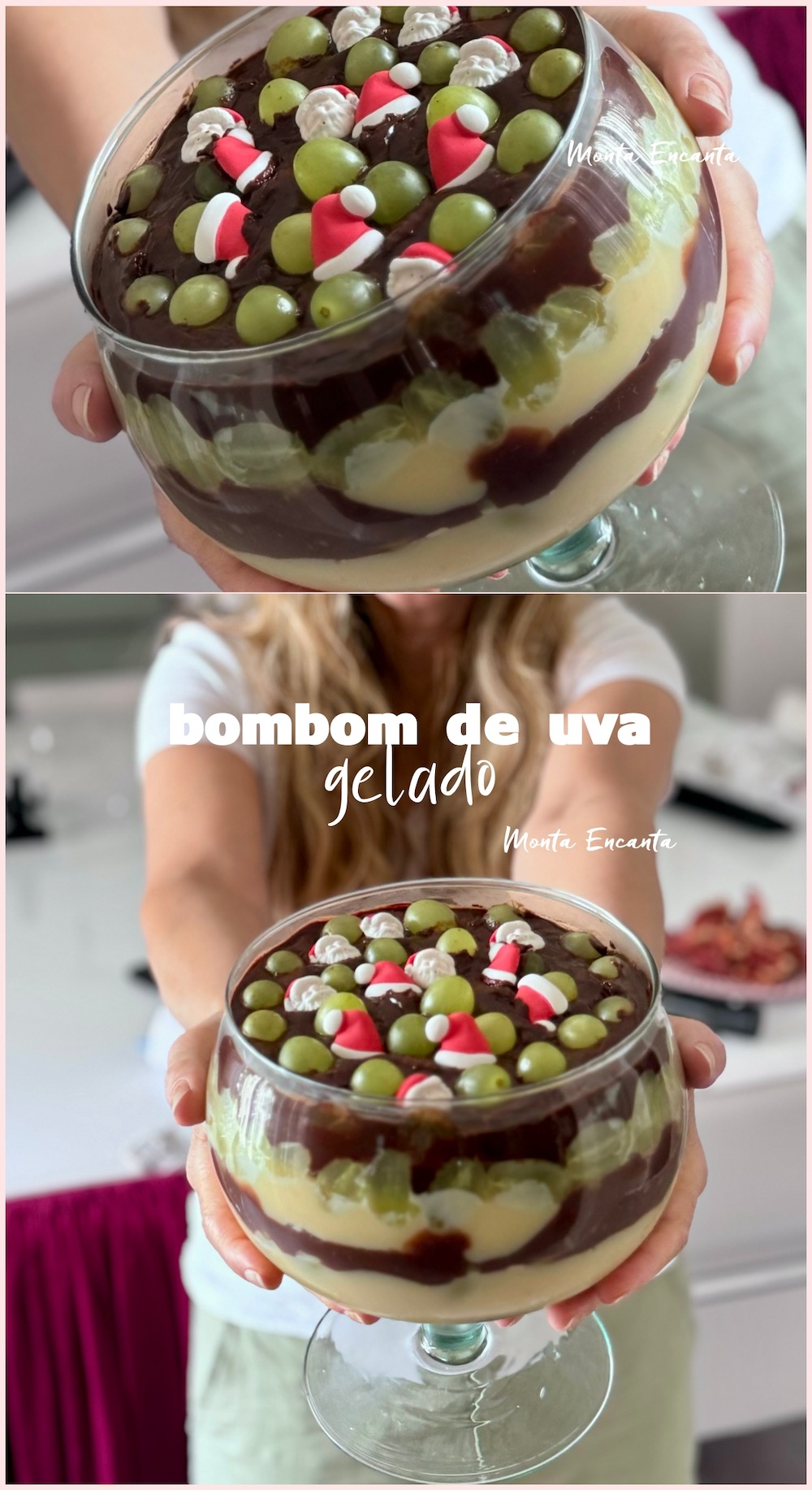 bombom de uva gelado