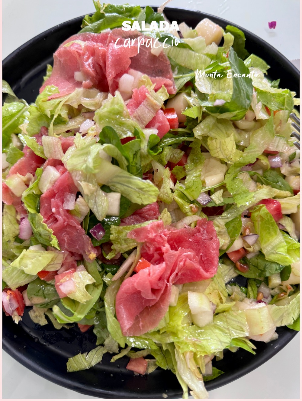 salada de carpaccio