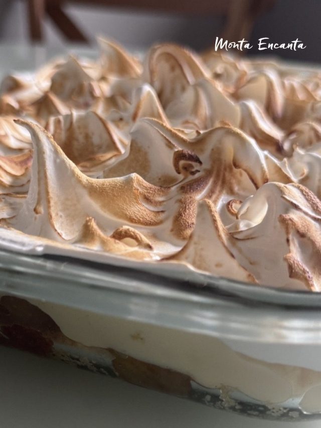 Delicia de abacaxi  com Creme Belga e Marshmallow