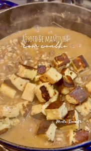 risoto de maminha