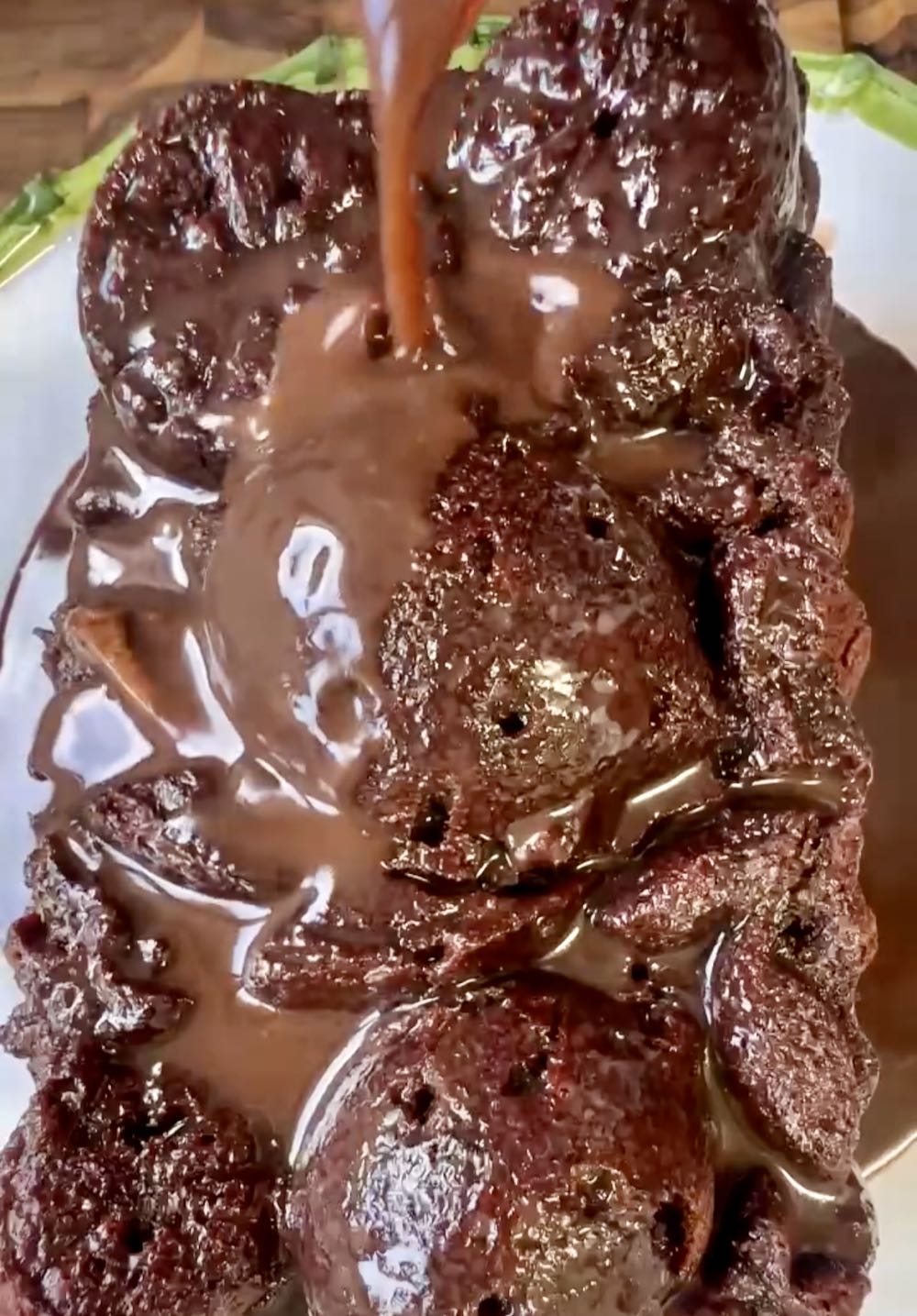 bolo de chocolate quente