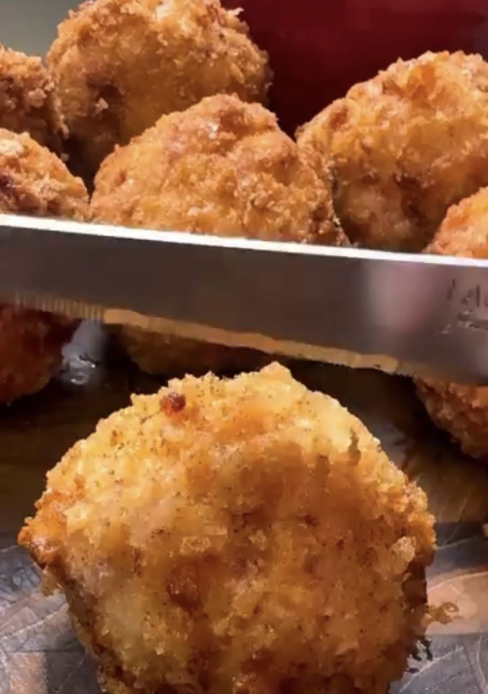 bolinho de calabresa