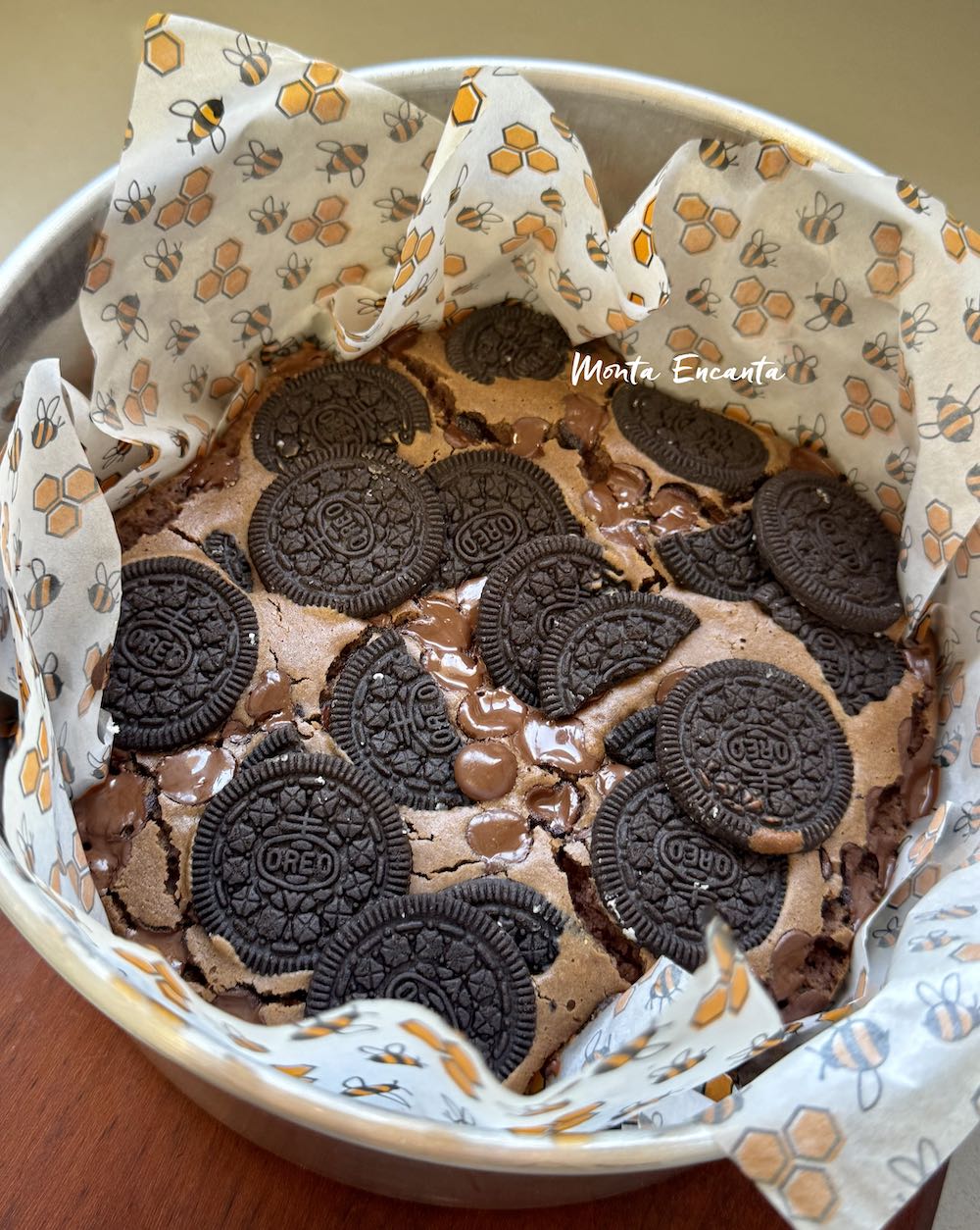 bolo com oreo 