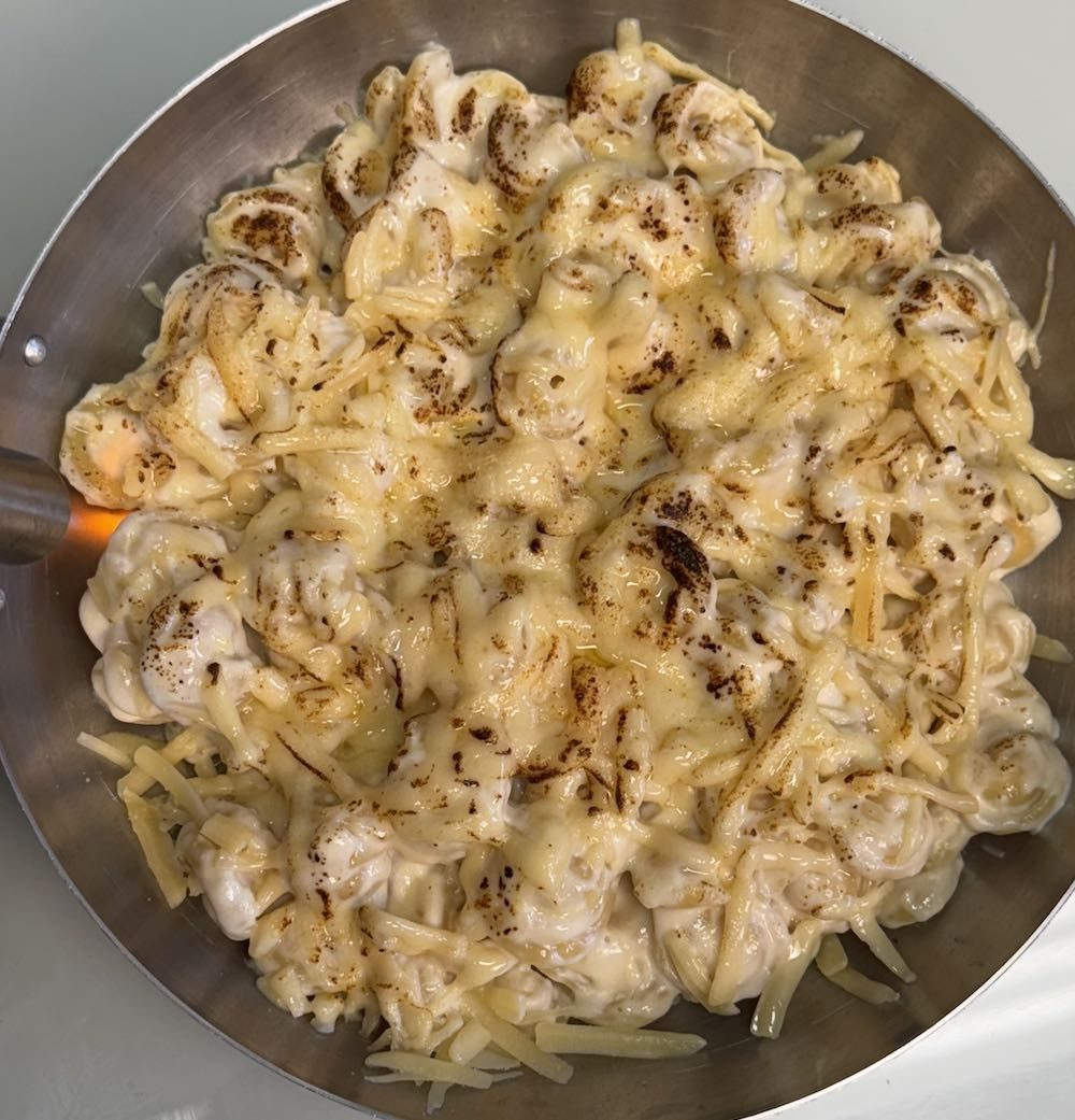 macarrrão com polenghi